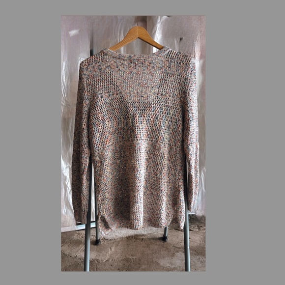 Wool crochet sweater for Women - Picture 2 of 5